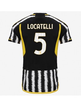 Juventus Manuel Locatelli #5 Replika Hemmakläder 2023-24 Kortärmad